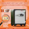 Nhận biết chính hãngKét Sắt Việt Tiệp chính hãng KV91DT Khóa Điện Tử