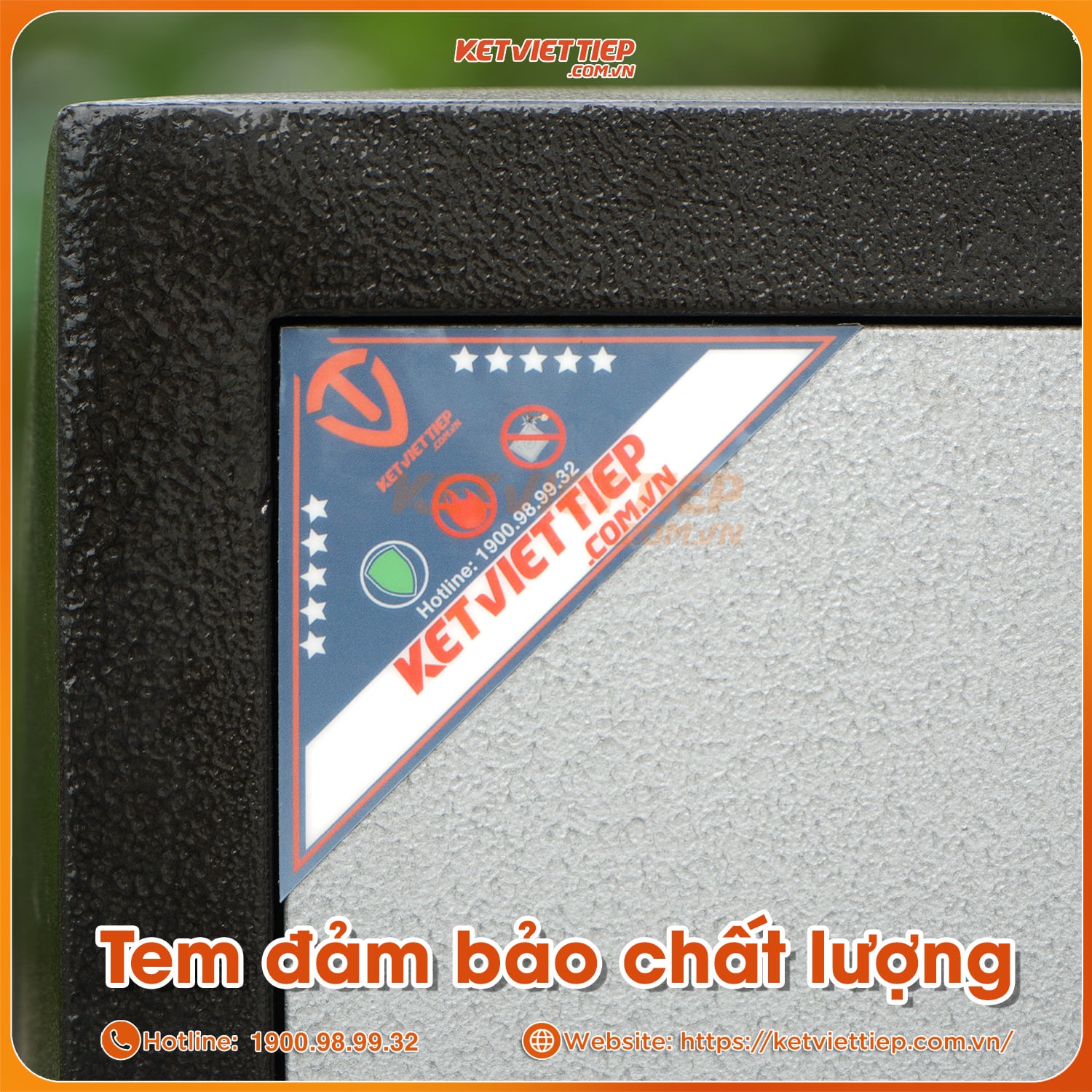 Két Sắt Việt Tiệp chính hãng KV91DT Khóa Điện Tử chống cháy báo động