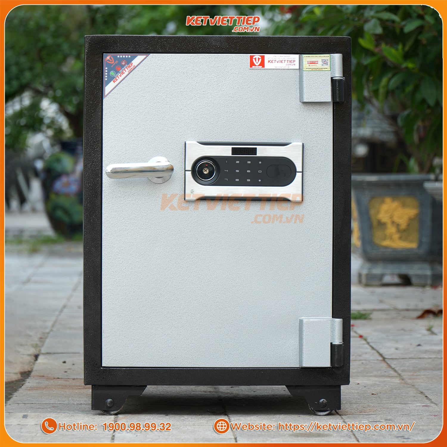 Két Sắt Điện Tử Việt Tiệp Chống Cháy KVT145DT