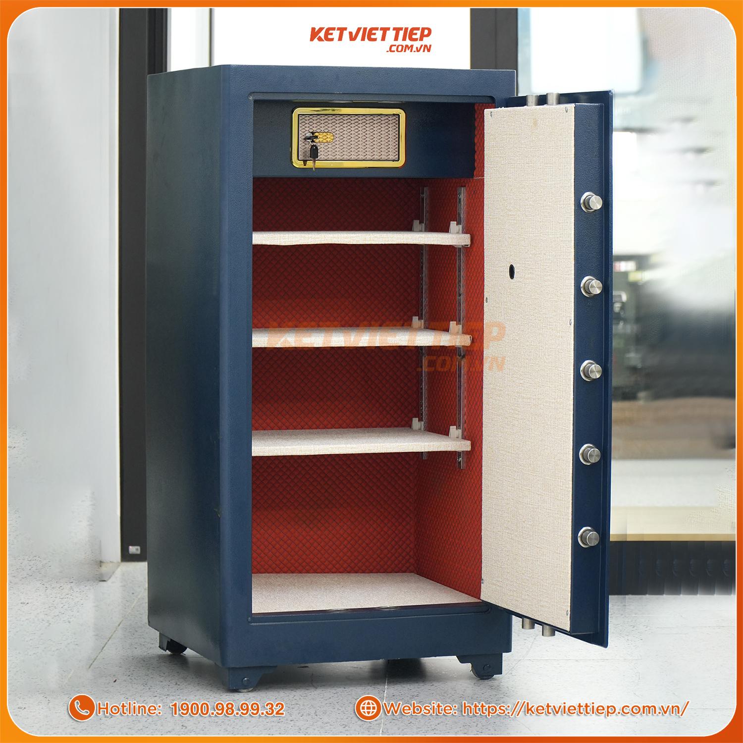 Két Sắt Siêu Cường Việt Tiệp Cỡ Lớn KSC120DM Khóa Cơ Đổi Mã