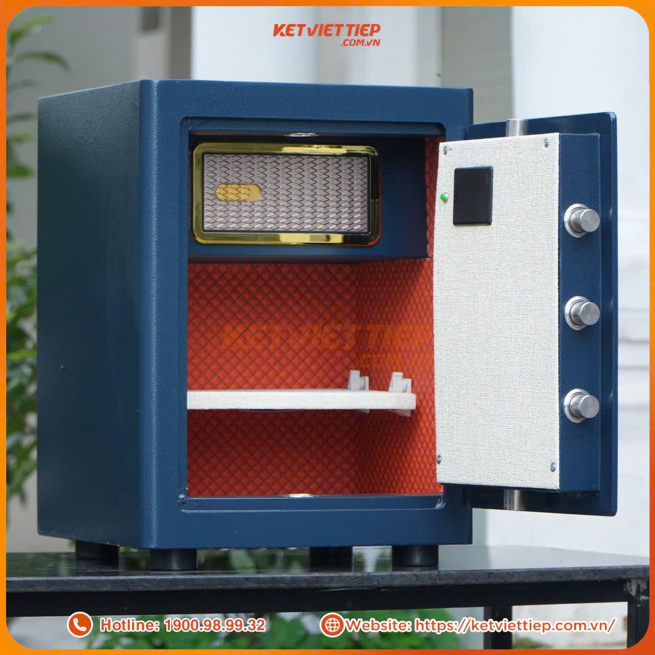 KÉT SẮT VIỆT TIỆP SMART KVTSC65 BÁO ĐIỆN THOẠI