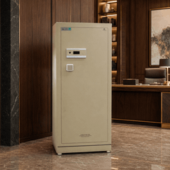Két Sắt Xiaomi CRMCR 150LE Chính Hãng Cỡ Lớn Cao 154cm + Khóa Vân Tay Điện Tử Định Danh Người Mở + Chứng Nhận Chống Trộm A10