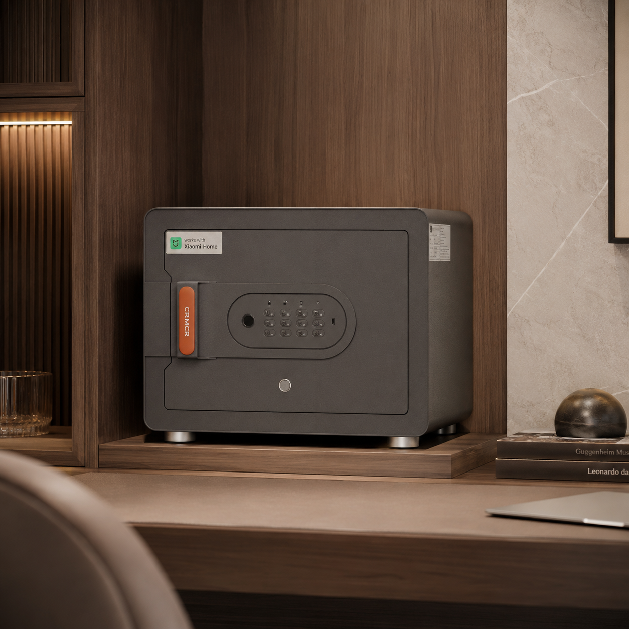 Két Sắt Xiaomi CRMCR 30MS Khóa Vân Tay Điện Tử, Cảnh báo điện thoại