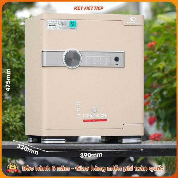 Két Sắt Xiaomi CRMCR 45JB Khóa Vân Tay Điện Tử, Kết Nối APP Xiaomi Home