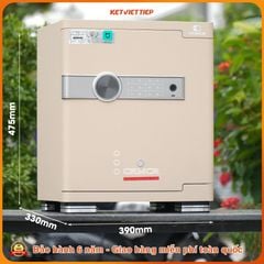 Két Sắt Xiaomi CRMCR 45JB Khóa Vân Tay Điện Tử, Kết Nối APP Xiaomi Home