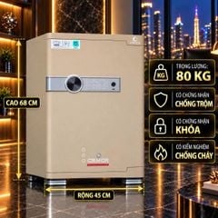 Két Sắt Xiaomi CRMCR 65JB Khóa Vân Tay Điện Tử, Cảnh báo điện thoại