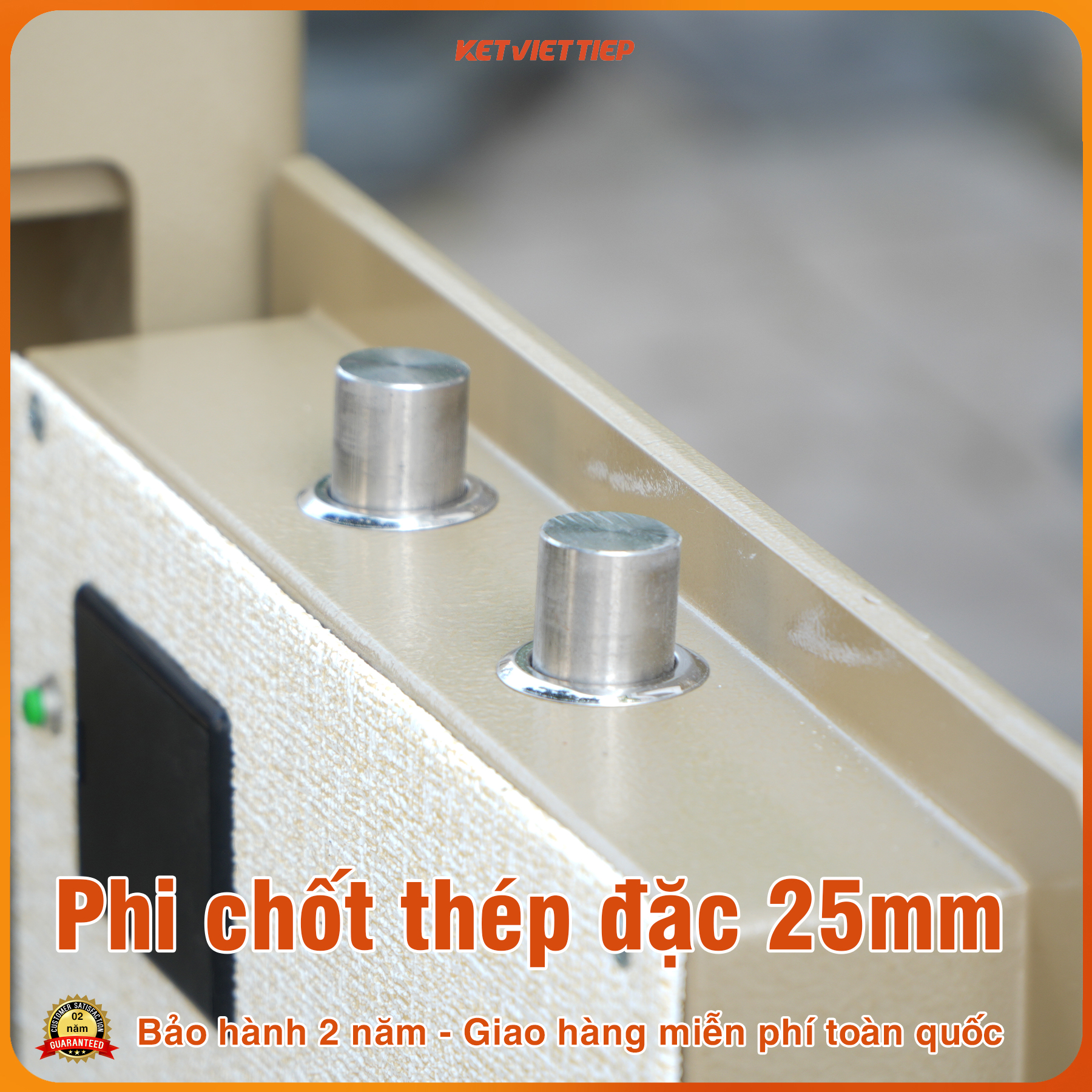 Két Sắt Việt Tiệp KSC76DT – Siêu Cường, Cảnh Báo Điện Thoại