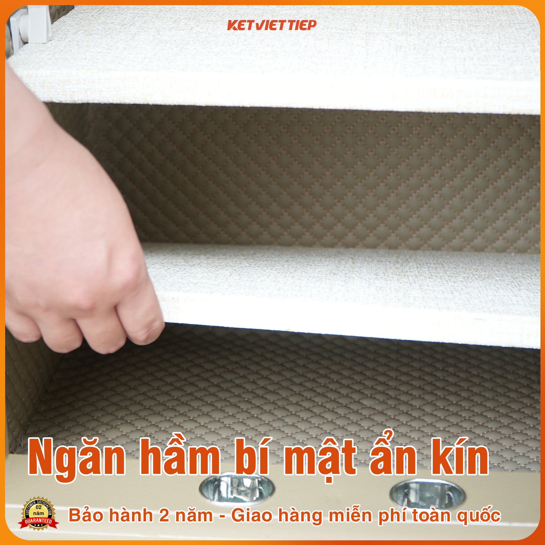 Két Sắt Việt Tiệp KSC76DT – Siêu Cường, Cảnh Báo Điện Thoại