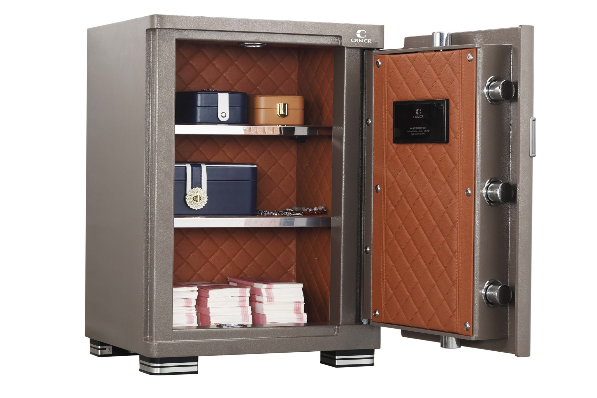 Két Sắt Xiaomi CRMCR 55JB Khóa Vân Tay Điện Tử, Kết Nối APP Xiaomi Home