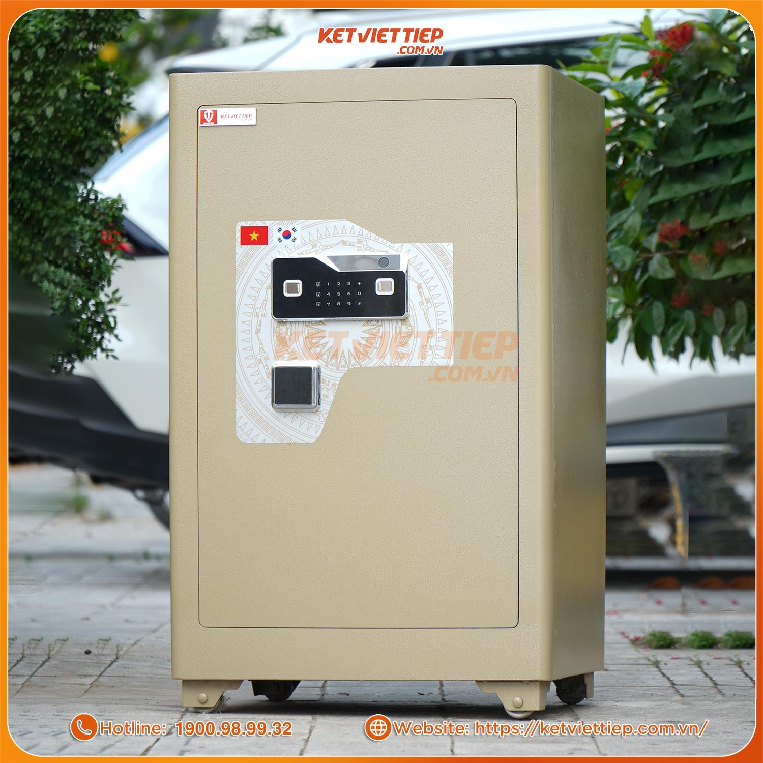 Két sắt Việt Tiệp siêu cường KSC100VTDT vân tay điện tử thông báo điện thoại