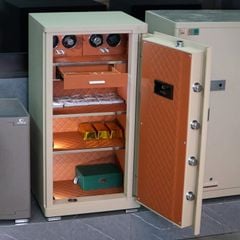 Két Sắt Xiaomi CRMCR 100JBW có ngăn đồng hồ xoay, cảnh báo điện thoại