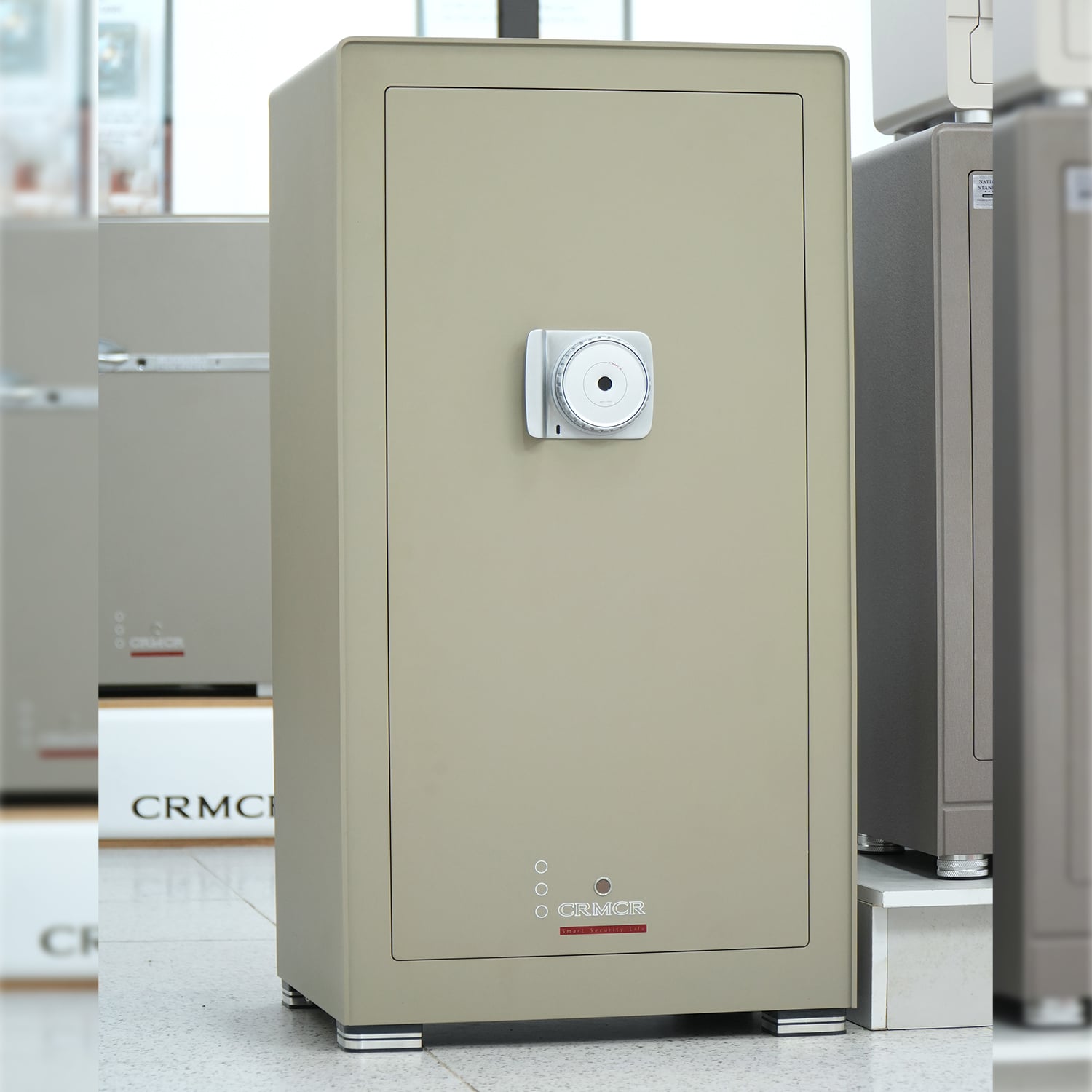 Két Sắt Nhập Khẩu CRMCR 100MB Thép Dày 10 Ly Chống Phá, Cảnh Báo Qua Điện Thoại