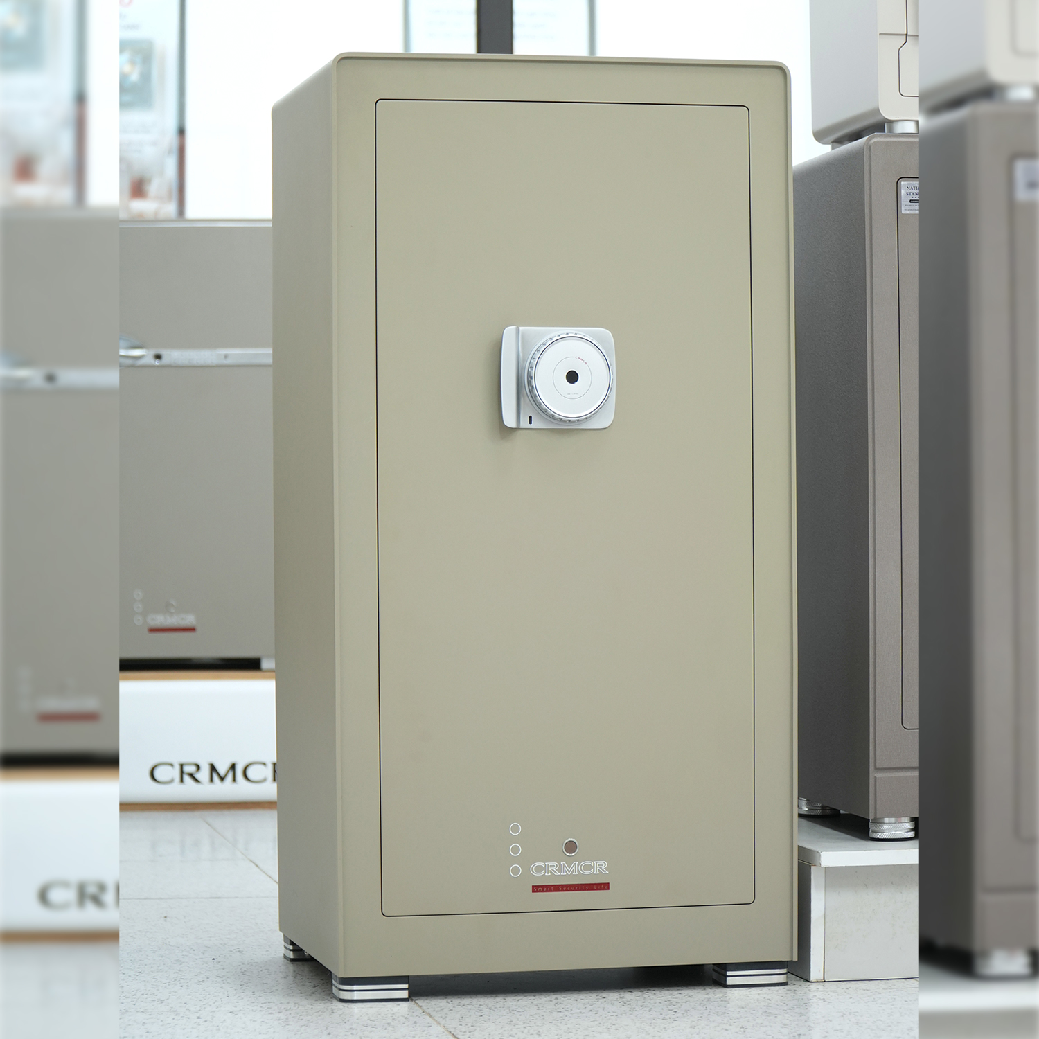 Két Sắt Nhập Khẩu CRMCR 120MB Thép Dày 10 Ly Chống Phá, Cảnh Báo Qua Điện Thoại