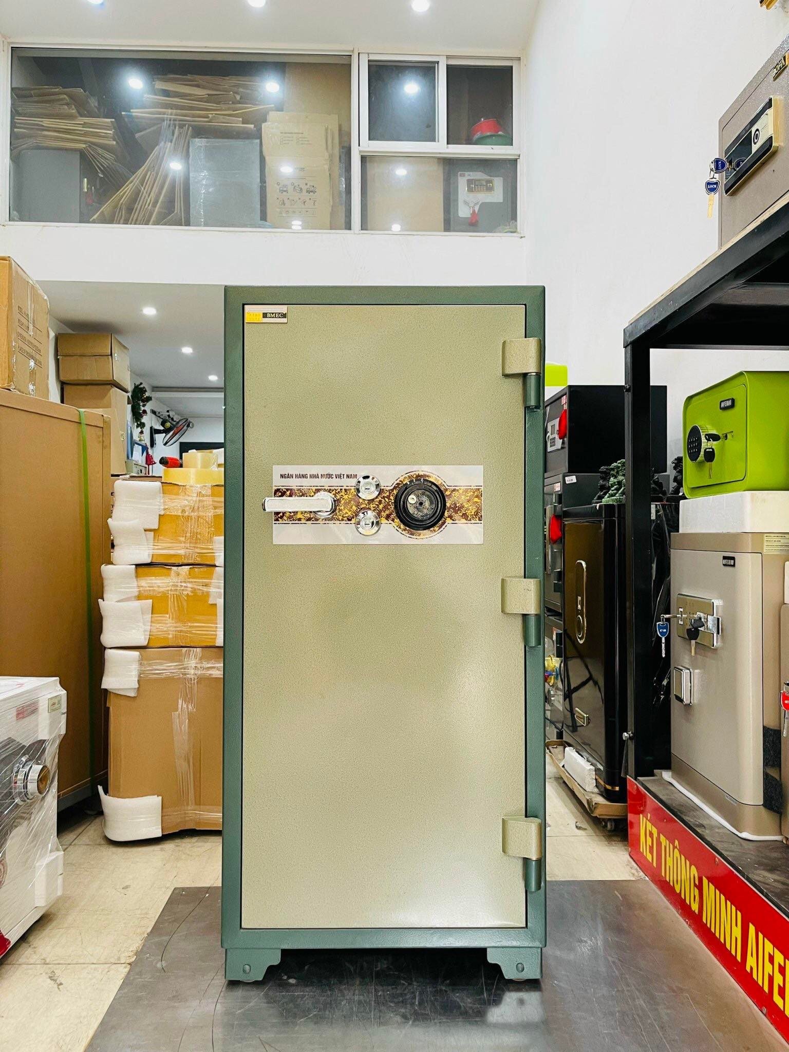 Két sắt ngân hàng nhà nước BMEC K120 Khóa cơ đổi mã