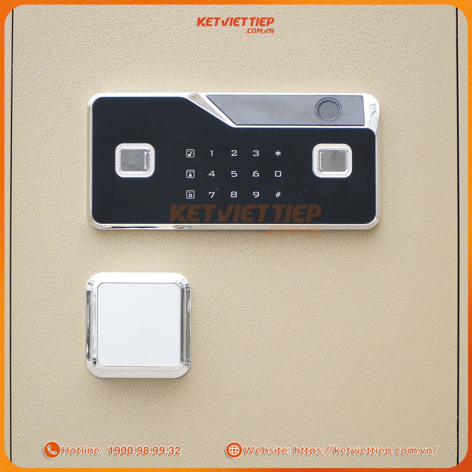 Két sắt Việt Tiệp SPM65KM nhận diện khuôn mặt