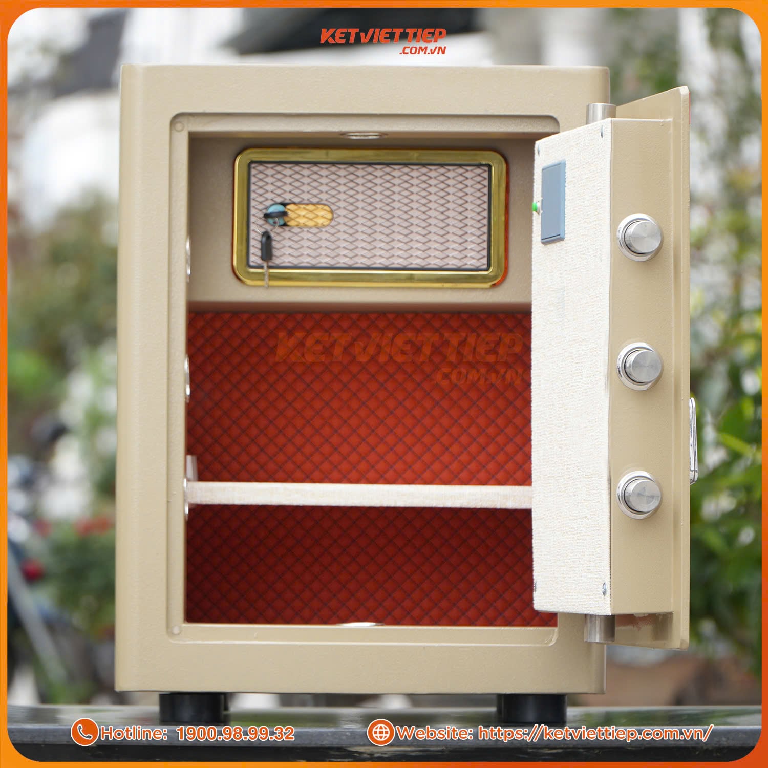 Két sắt Việt Tiệp SPM65KM nhận diện khuôn mặt