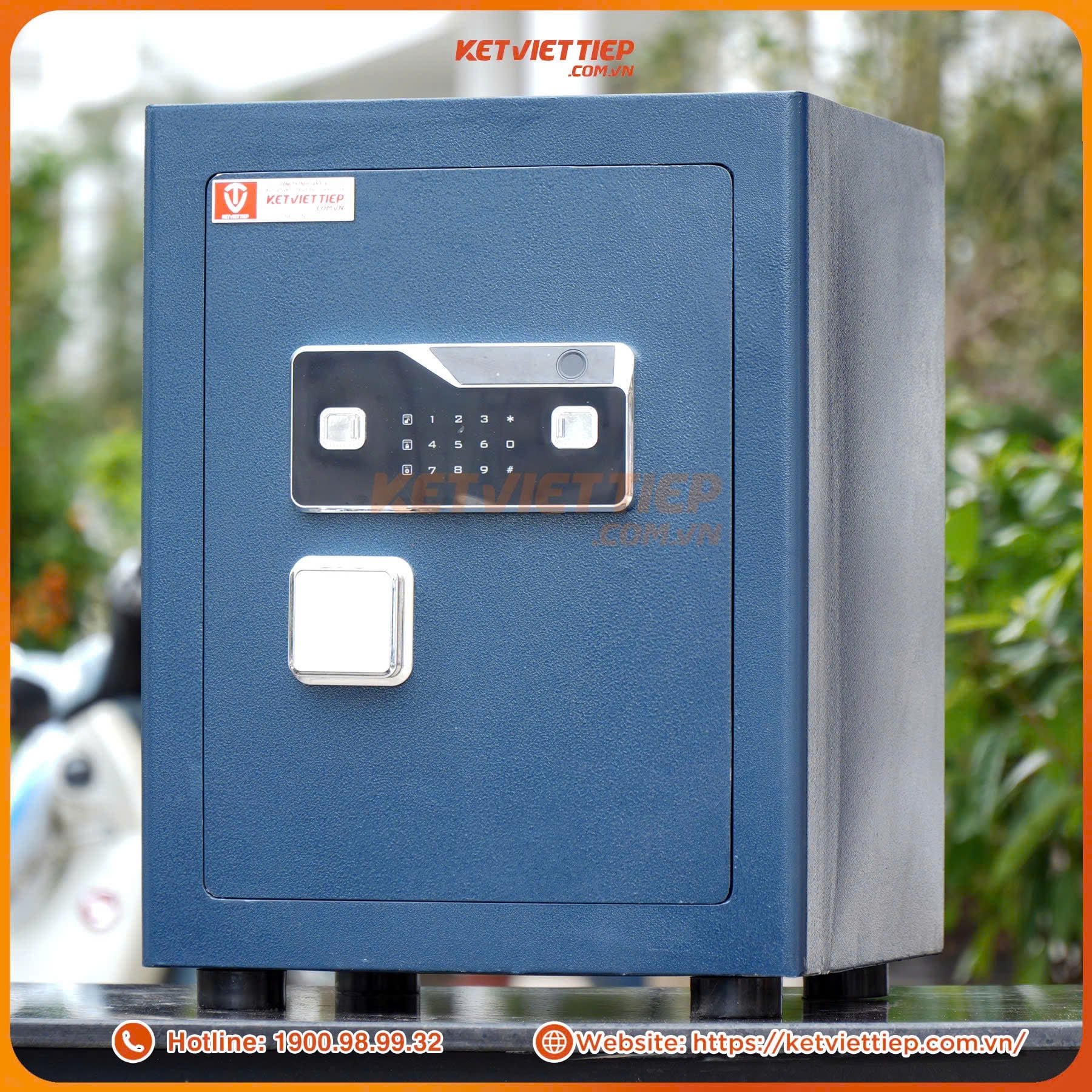 Két sắt Việt Tiệp siêu cường SC40VTDT báo điện thoại