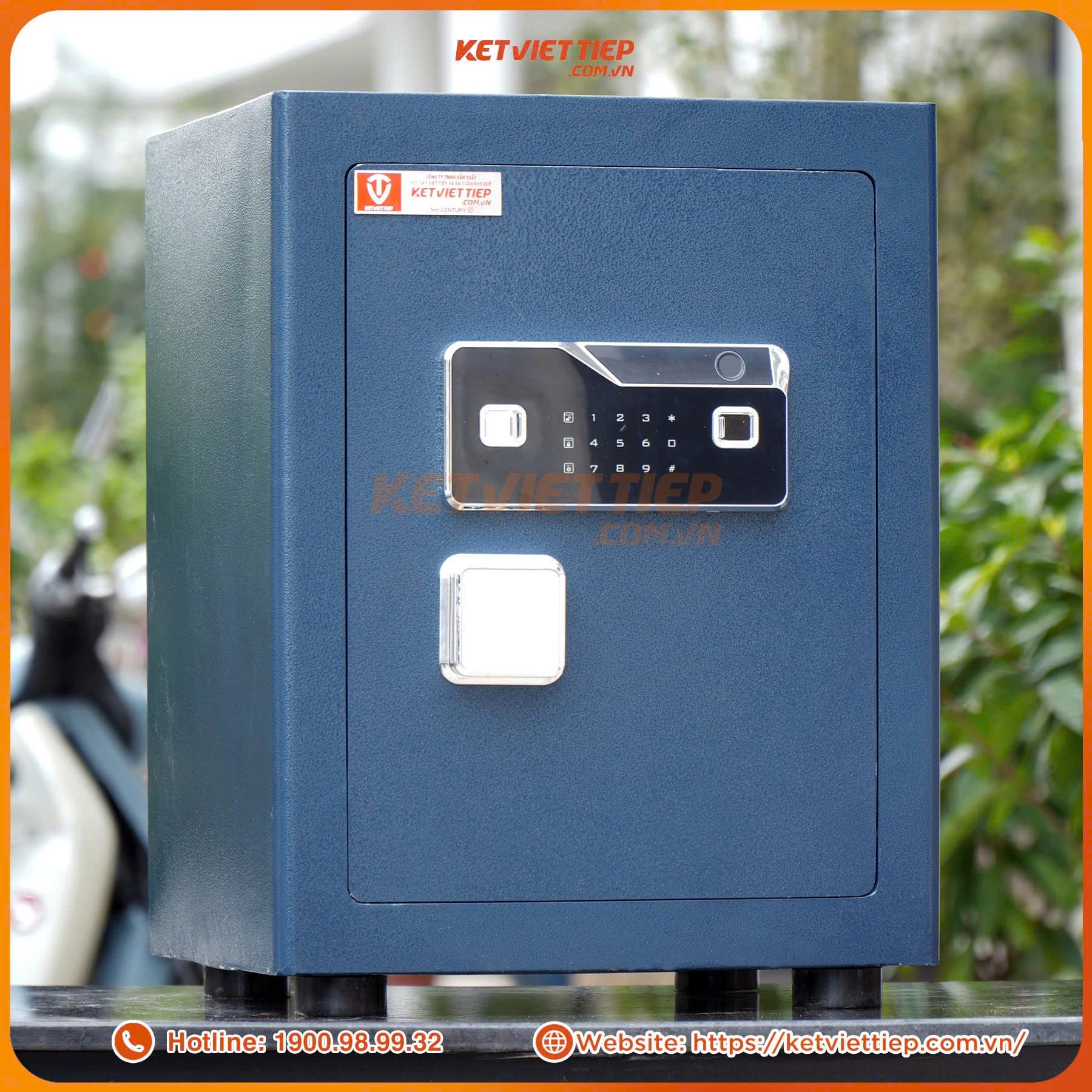 Két sắt Việt Tiệp siêu cường SC40VTDT báo điện thoại