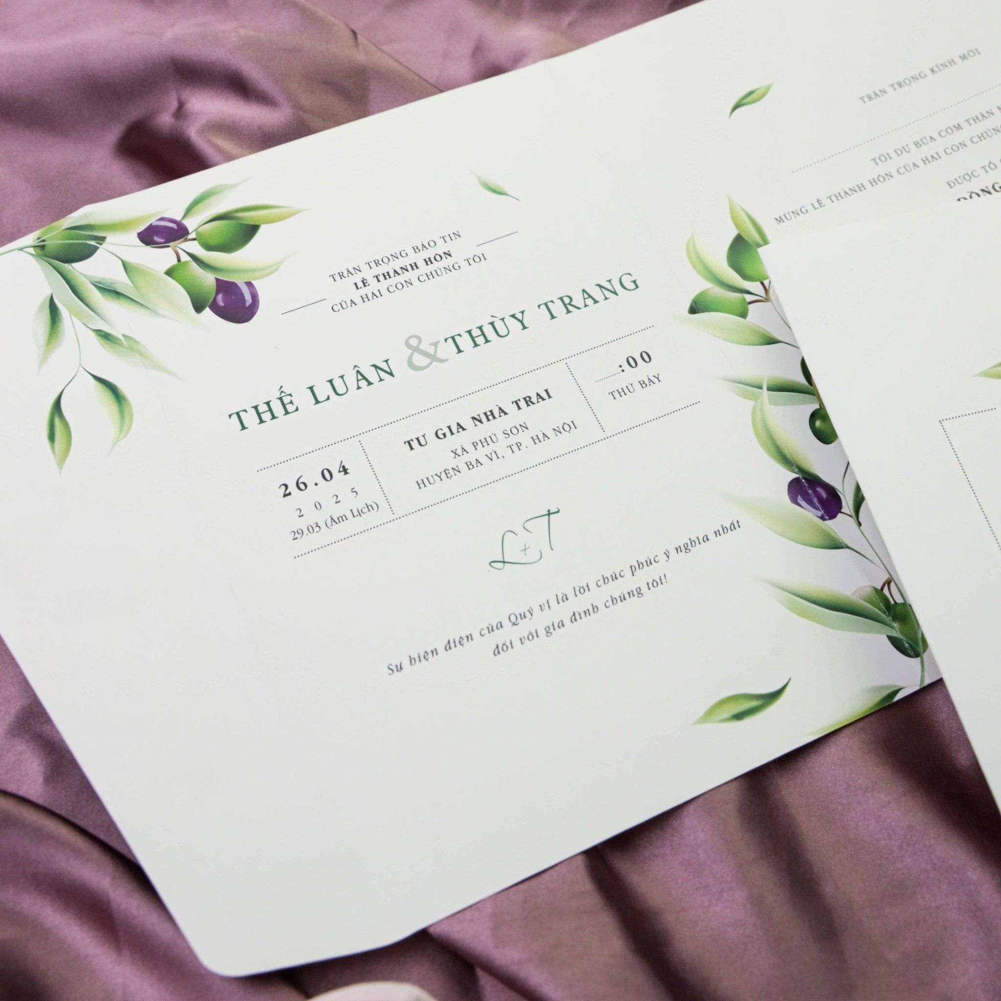  Sắc Tím Tình Yêu – Purple Serenity ∞ TD-C0013 