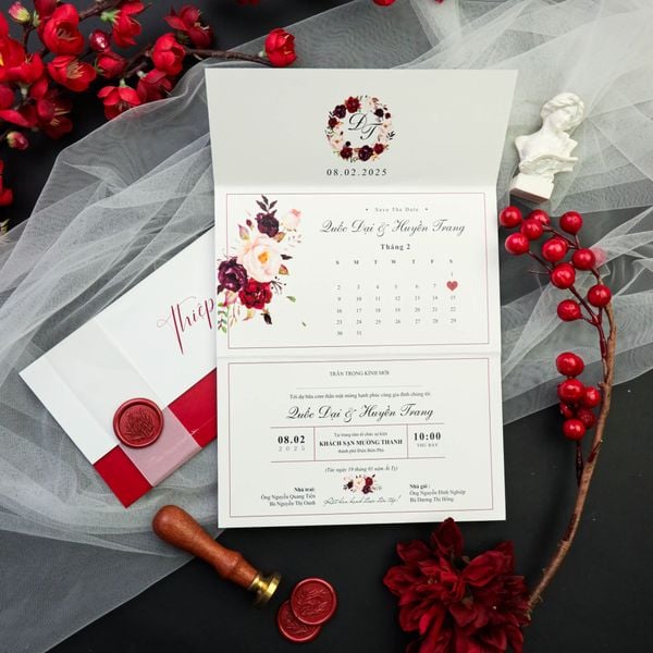  Sắc Đỏ Quyền Quý – Royal Burgundy ∞ TD-C0011 