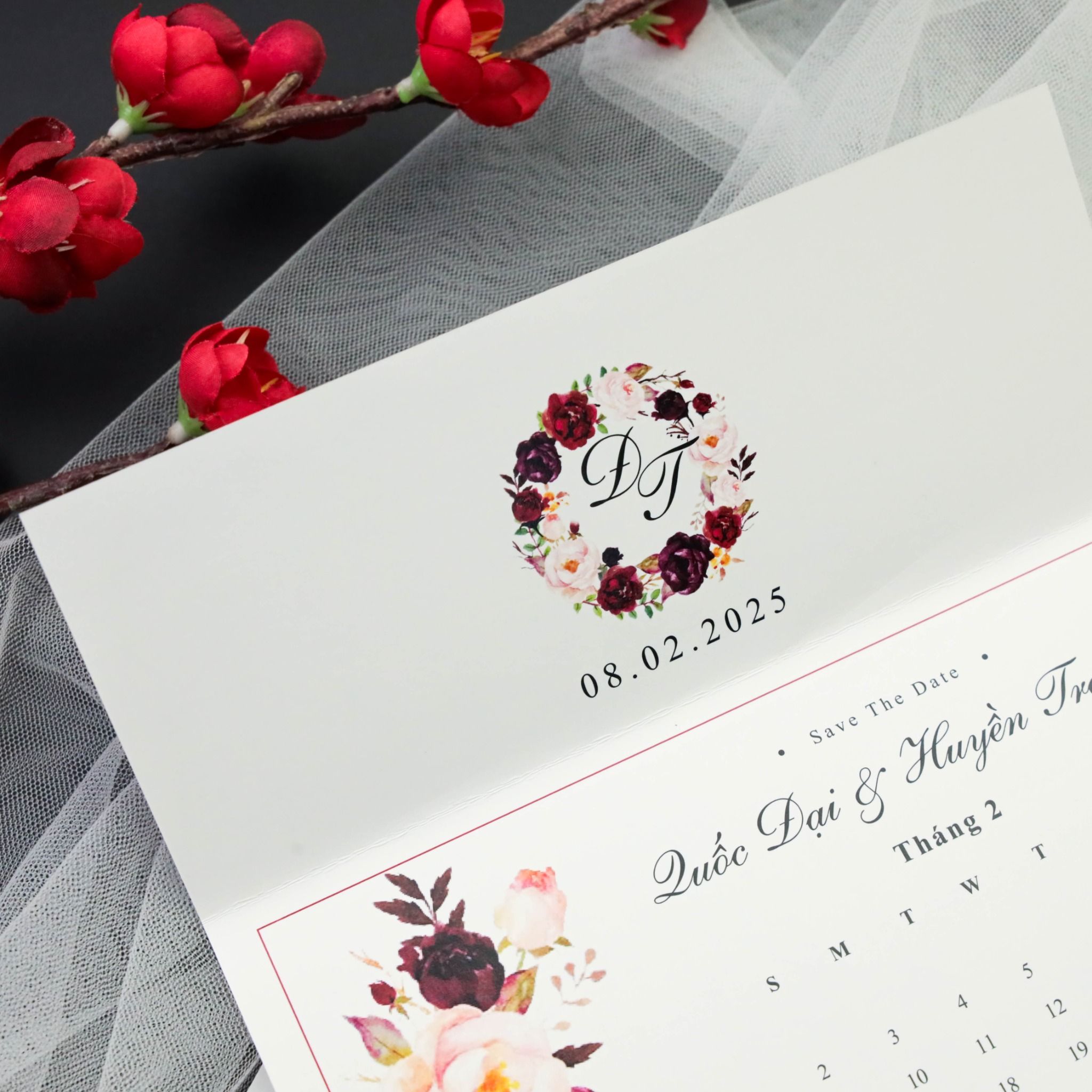  Sắc Đỏ Quyền Quý – Royal Burgundy ∞ TD-C0011 