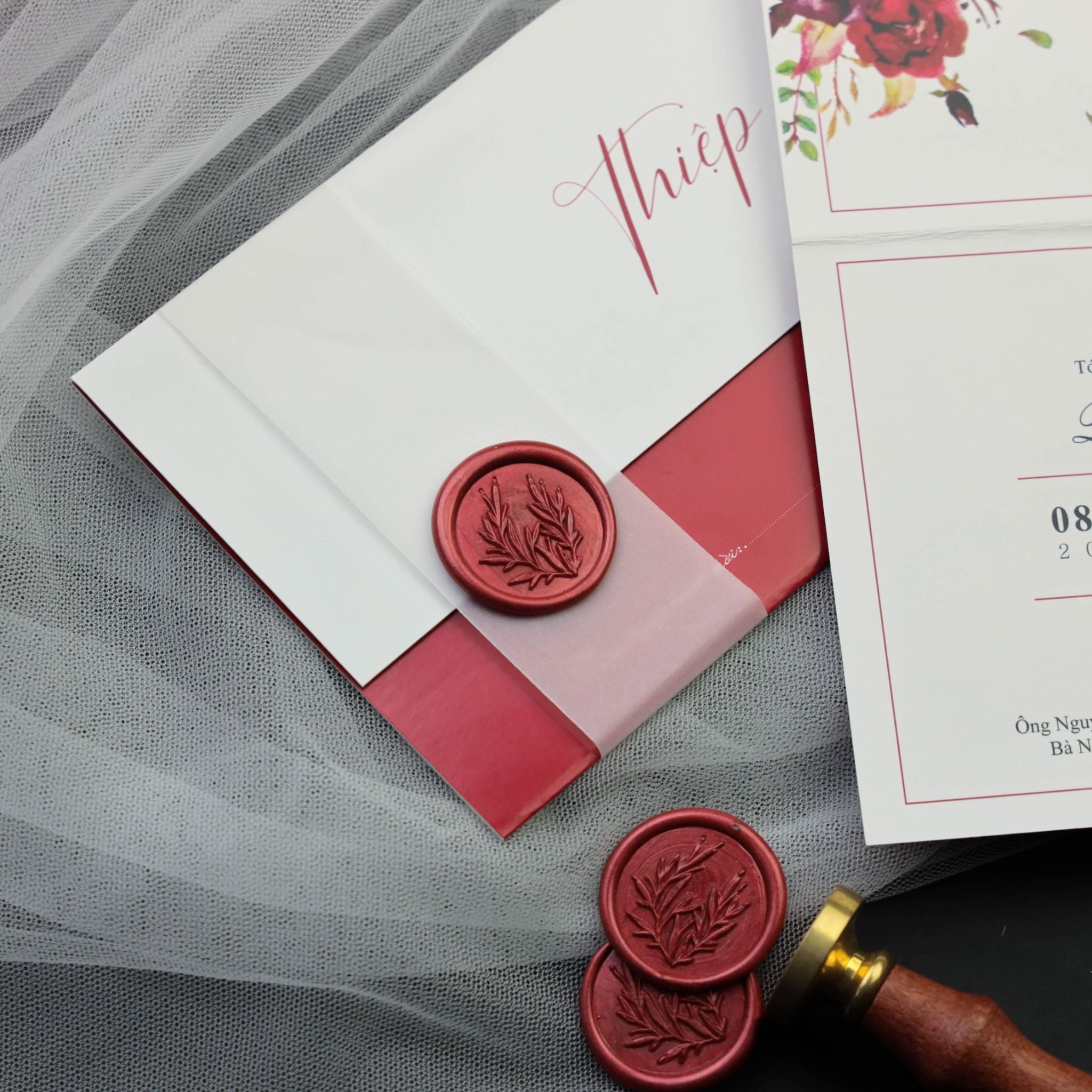  Sắc Đỏ Quyền Quý – Royal Burgundy ∞ TD-C0011 