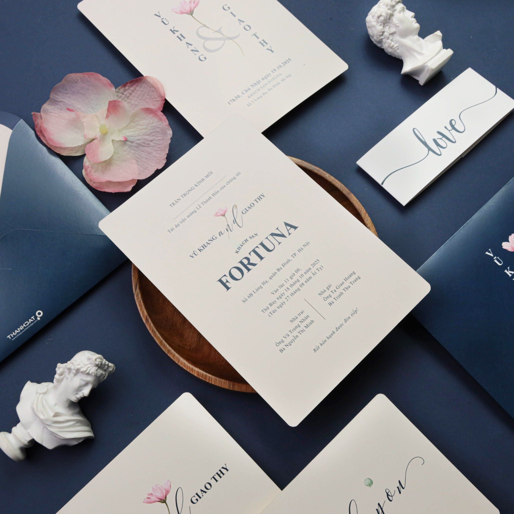  Thanh Lịch Navy – Navy Elegance ∞ TD-H013.1 