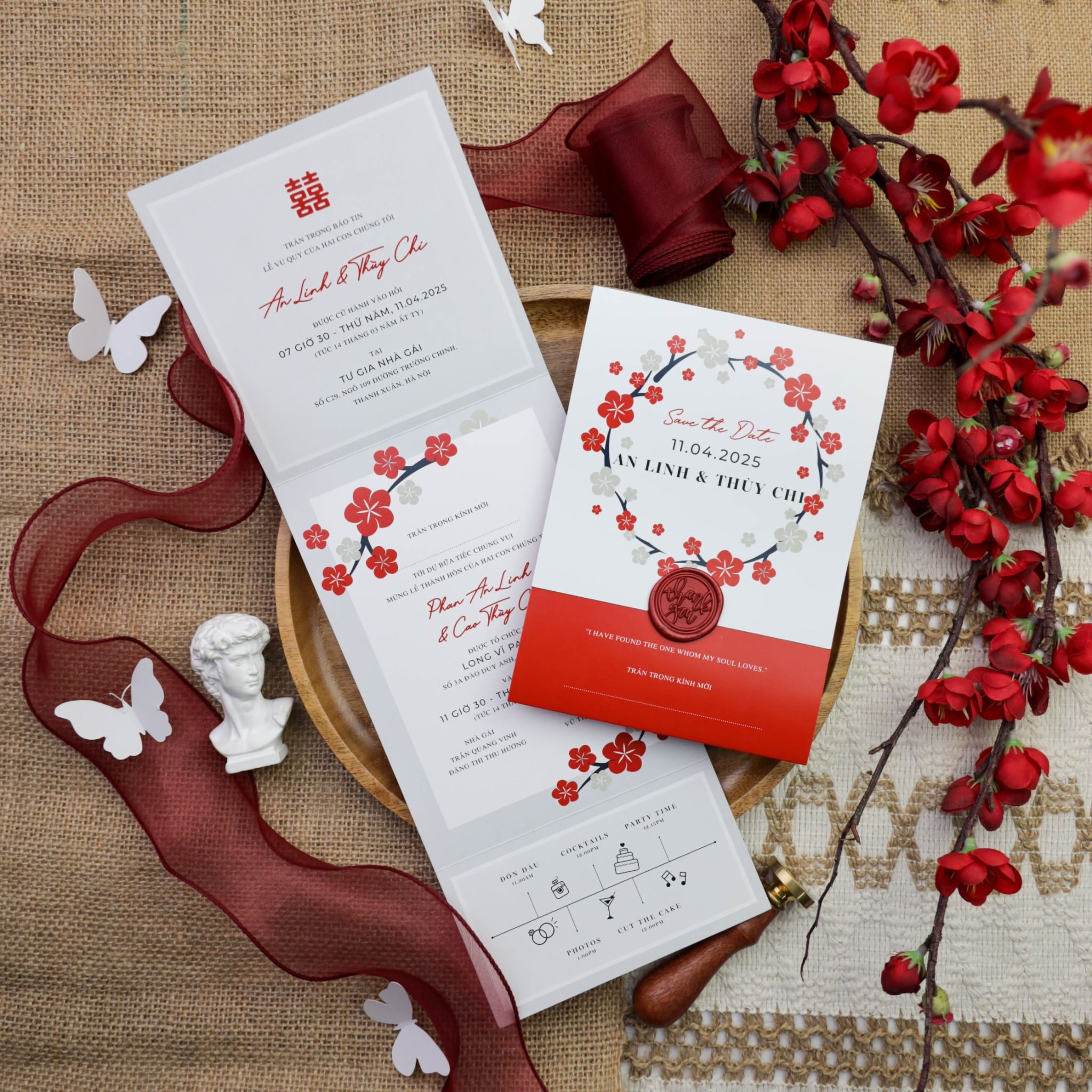  Sắc Đỏ Vẹn Toàn – Crimson Harmony ∞ TD-K003 