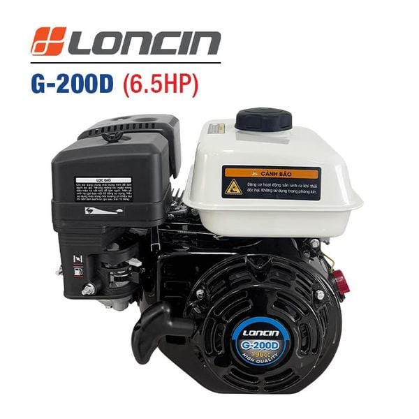 Động cơ nổ 6.5HP Loncin G-200D