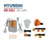 Bình xịt điện HYUNDAI HD-20LI (20L, 8AH)