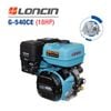 Động cơ nổ 18HP Loncin G-540CE (Tua chậm, có đề)
