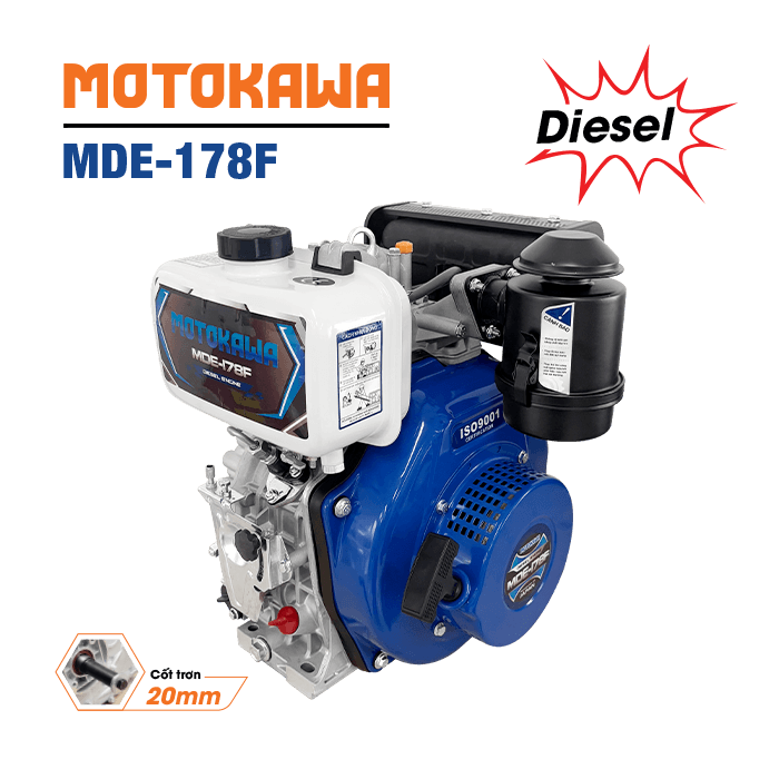 Động cơ diesel MOTOKAWA MDE-178F