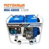 Máy phát điện chạy dầu MOTOKAWA MDG-6800E (5.5KW, xanh)