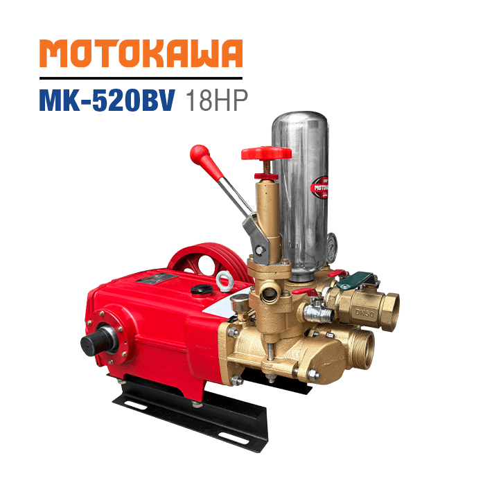 Đầu Bơm Cao Áp MOTOKAWA MK-520BV (18HP)