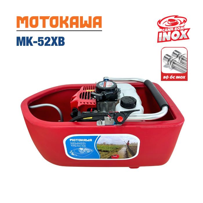 Xuồng bơm nước MOTOKAWA MK-52XB (đỏ)