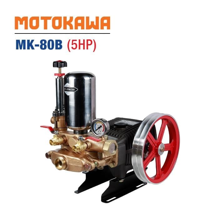 Đầu Bơm Cao Áp MOTOKAWA MK-80B (5HP)