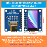 MÀN HÌNH TFT IPS 0.96