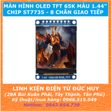 MÀN HÌNH OLED TFT 65K MÀU 1.44 INCH 1.44