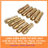 Bộ 10 cái đầu kẹp mũi khoan 0.5 - 3.2mm, ĐƯỜNG KÍNH 4.3mm