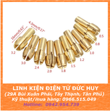 Bộ 10 cái đầu kẹp mũi khoan 0.5 - 3.2mm, ĐƯỜNG KÍNH 4.3mm