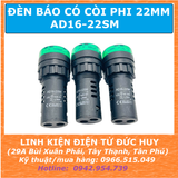 AD16 22SM đèn báo, còi báo động 22mm 12V 24V 220VAC