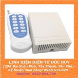 MẠCH ĐIỀU KHIỂN TỪ XA 12 THIẾT BỊ, 12 KÊNH, NGUỒN NUÔI 12Vdc