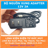 Nguồn xung Adaptor 12V 2A DC5.5 x 2.5MM