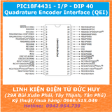 PIC18F4431 18F4431 I/P DIP40 (Quadrature Encoder Interface (QEI))