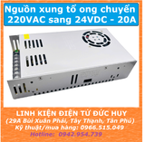 NGUỒN XUNG TỔ ONG 24V 20A 480W, CÓ QUẠT TẢN NHIỆT