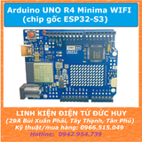 Arduino UNO R4 minima WIFI (chip gốc ESP32-S3-Mini)