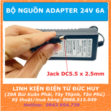 NGUỒN ADAPTER 24V 6A JACK DC 5.5x2.5mm