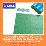 10 MIẾNG DÁN CÁCH ĐIỆN, CÁCH NHIỆT PIN 18650