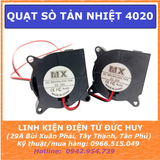QUẠT SÒ LÀM MÁT, TẢN NHIỆT 4020, 24VDC, KÍCH THƯỚC 40 X 40 X 20MM