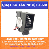QUẠT SÒ LÀM MÁT, TẢN NHIỆT 4020, 24VDC, KÍCH THƯỚC 40 X 40 X 20MM